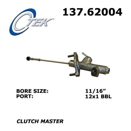 Centric C-Tek Standard Clutch Master Cylinder, C-Tek 137.62004